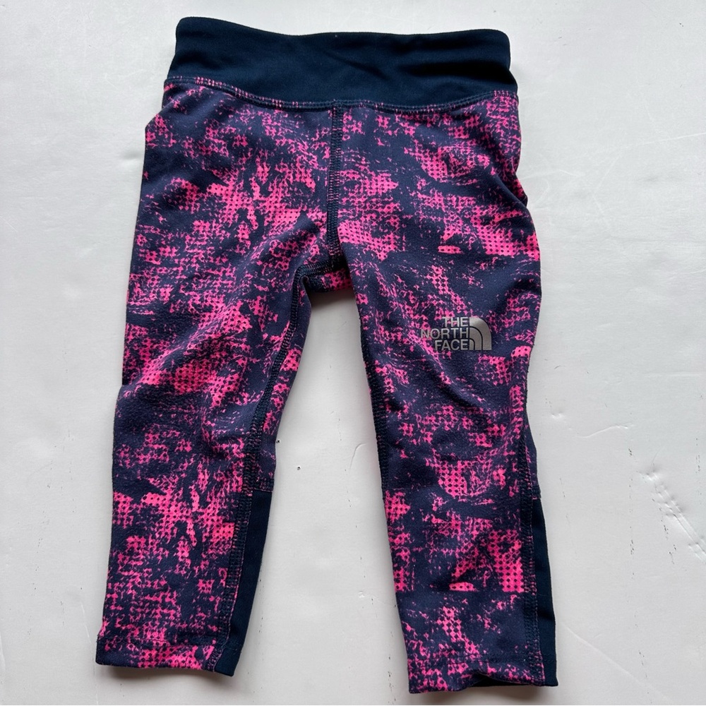 THE NORTH FACE Girls' Pulse Capri Running Pants - Picture 2 of 6